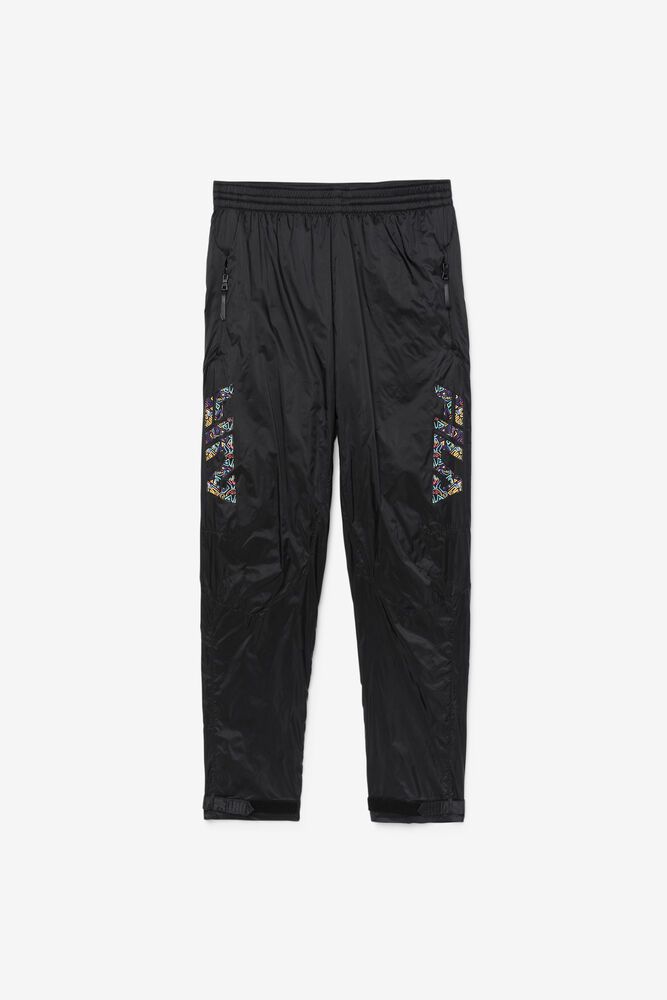 Fila Tagg Black Pants Mens - NZ 81367-VKHC